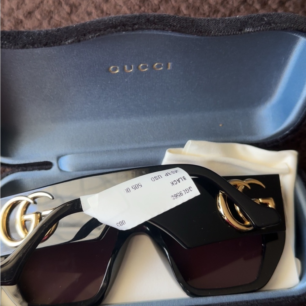 Black Designer Sunglasses - Picture 3 of 6